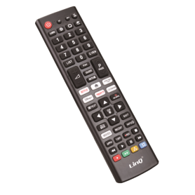 Manette, Contrôleur - Télécommande Compatible pour LG TV - LinQ URC5753 - Noir, prix de gros.