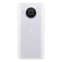 Back Cover, Rear Glass - Nokia X10 5G White Back Glass Without Lens Frame (Original Disassembled) - Grade A, wholesale price