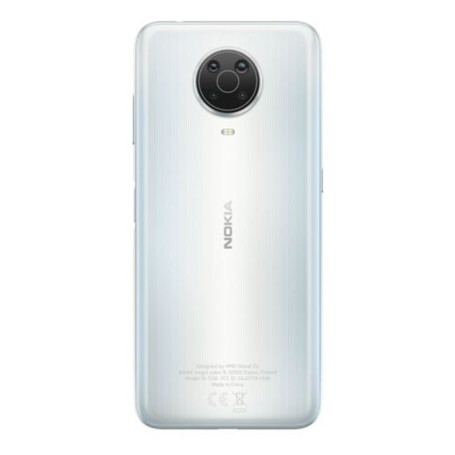 Back Glass, Rear Cover - Nokia G20 White Back Glass Without Lens Frame (Original Disassembled) - Grade A, wholesale price