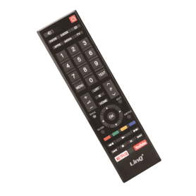 Remote, Controller - Compatible Remote Control for TOSHIBA TV - LinQ URC5758 - Black, wholesale price