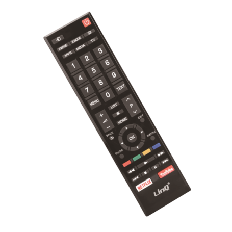 Remote, Controller - Compatible Remote Control for TOSHIBA TV - LinQ URC5758 - Black, wholesale price