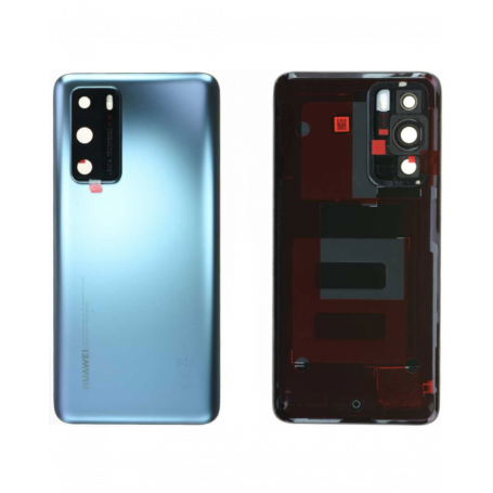 Vitre arrière HUAWEI P40 Argent Avec Adhesif (Without Logo)