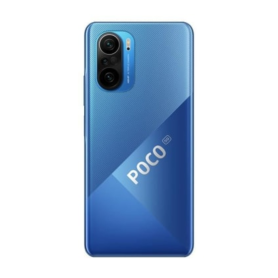 Dos, Coque arrière - Vitre Arrière Xiaomi Poco F3 Bleu (Original Démonté) - Grade A, prix de gros.