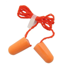 Foam Earplug with Cord Noise Reduction 37 dB - 1.3×2.5×52 cm Hearing Protection, Sound Blockers - Foam Earplugs with Cord Noise Reduction 37 dB - 1.3×2.5×52 cm, wholesale price
