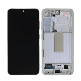 Ecran Samsung Galaxy S23 5G 2023 (S911) Gris et Argent + Châssis (Original Reconditionné) Écran, Display - Ecran Samsung Galaxy S23 5G 2023 (S911) Gris et Argent + Châssis (Original Reconditionné), prix de gros.