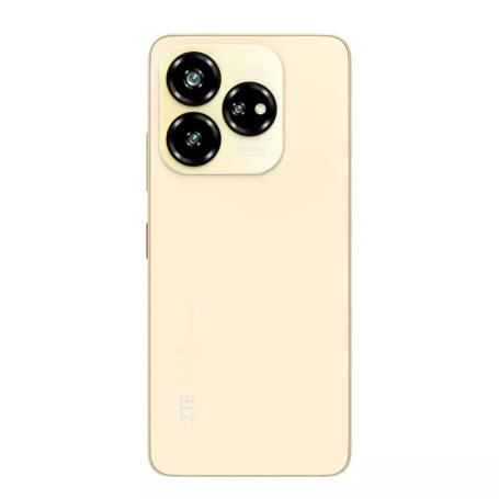 Back Glass, Rear Cover - ZTE Nubia V60 Gold Back Glass Without Lens Frame (Original Disassembled) - Grade A, wholesale price
