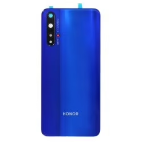 Dos, Vitre arrière - Vitre arrière HUAWEI Honor 20 Pro Bleu (Original Démonté) - Grade A, prix de gros.