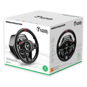 Thrustmaster Steering Wheel + T128 Pedal Set Compatible with Xbox Series S/X, Xbox One, and PC Thrustmaster T128 Steering Wheel & Pedal Set - PS4/PS5/PC | Ultimate Racing Control