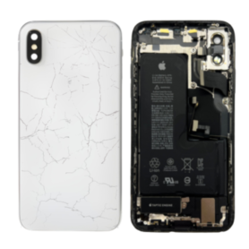 Châssis Complet iPhone XS Blanc - Connecteur de Charge Sans Batterie (Origine Demonté) - Cassé Coque, Enveloppe - Châssis Complet iPhone XS Blanc - Connecteur de Charge Sans Batterie (Origine Demonté) - Cassé, prix de gros.