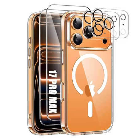 Coque transparente avec MagSafe pour iPhone 12 / mini Pro Max