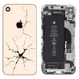 iPhone 8 Plus Gold Complete Chassis - Charging Connector + Battery (Original Disassembled) - Broken Replacement Parts - iPhone 8 Plus Gold Complete Chassis - Charging Connector + Battery (Original Disassembled) - Broken, wholesa