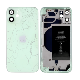 iPhone 12 Green Complete Chassis - Charging Connector + Battery (Original Disassembled) - Broken Replacement Parts - iPhone 12 Green Complete Chassis - Charging Connector + Battery (Original Disassembled) - Broken, wholesale