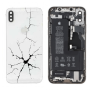 Housing, Frame - iPhone XS Max White Complete Chassis - Charging Connector + Battery (Original Disassembled) - Broken, wholesale