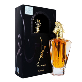 Parfum, Fragrance - Eau de Parfum Lattafa Maahir - Unisex - 100ml - Noir, prix de gros.