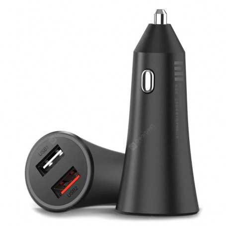 Chargeur Allume-Cigare Xiaomi 37 W Noir (Origine)