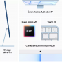 Ordinateur Apple, PC de bureau - iMac Retina 4.5K 24" - 16Go/256Go SSD - Apple M1 - Bleu, prix de gros.