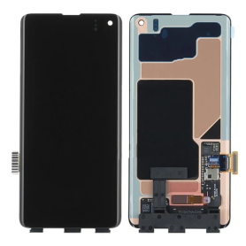 Samsung Galaxy S10 (G973F) screen (Service Pack) - GH96-12255A Screen, Display - Samsung Galaxy S10 (G973F) Touch Screen (Service Pack) - GH96-12255A, wholesale price
