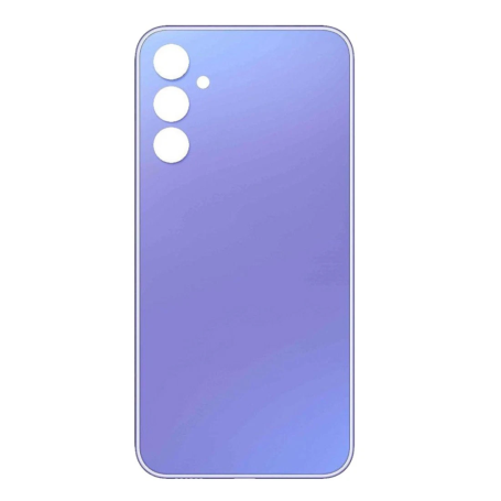 Dos, Couverture, Panneau - Vitre arrière Samsung Galaxy A34 5G (A346B) Sans Contour Lentille Violet (Original Démonté) - Grade A