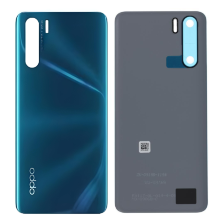 Dos, Coque - Vitre Arrière Oppo A91 Sans Contour lentille Bleu (Original Démonté) - Grade A, prix de gros.