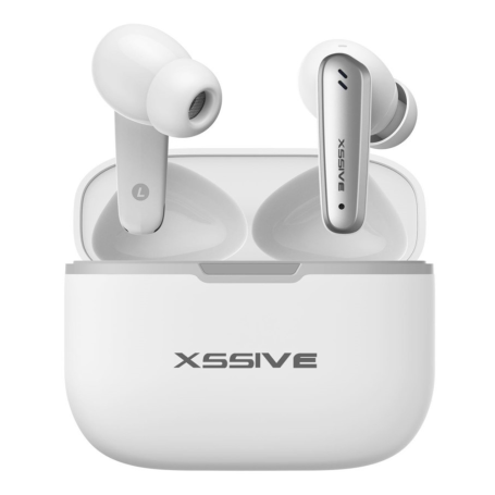 Earbuds, Headphones - Wireless In-Ear ANC ENC Earphones XSSIVE XSS-TWS11W - White, wholesale price