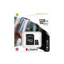 Carte Mémoire Kingston Canvas Select Plus 128 Go - Micro SDHC + Adaptateur SD (Origine)
