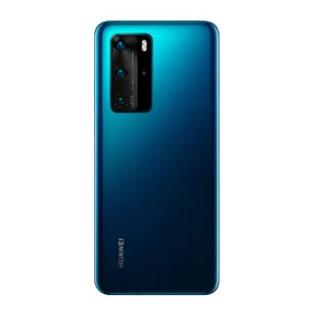 Dos, Couvercle - Vitre arrière HUAWEI P40 Pro Bleu - Grade A (Original Démonté), prix de gros.