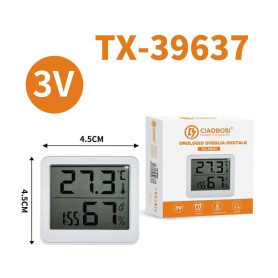 Thermometer, Hygrometer - Digital Indoor Temperature and Humidity Thermo-Hygrometer TX-39637, wholesale price