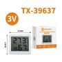 Thermometer, Hygrometer - Digital Indoor Temperature and Humidity Thermo-Hygrometer TX-39637, wholesale price