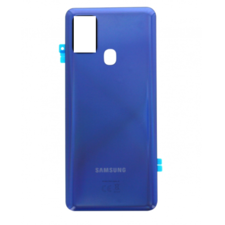 Back Glass, Rear Cover - Samsung Galaxy A21s Frameless Rear Glass with Blue Lens (Original Disassembled) - Grade A, wholesale pr