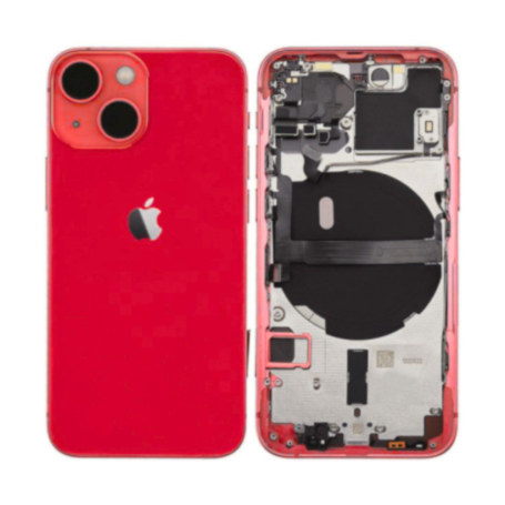 Back Glass, Rear Cover - Back Cover Housing iPhone 13 + Without Battery Red (Original Disassembled) Grade AB, wholesale price