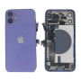 Châssis, Coque - Châssis Complet iPhone 12 Mini Violet - Connecteur de Charge sans Batterie (Origine Demonté) Grade B, prix de g
