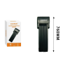 Bike Lock, Security Lock - Folding Alloy Steel + ABS Lock CIAOBOSI CX-00983, wholesale price