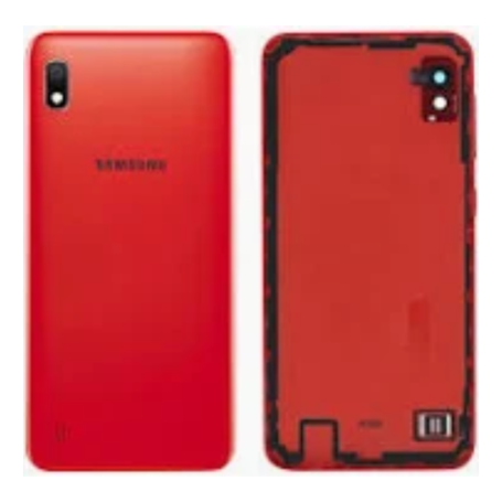 Back Glass, Rear Cover - Samsung Galaxy A10 (A105F) Red Back Glass (Original Removed) - Grade A, wholesale price