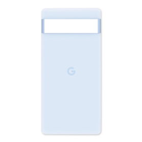 Back Glass, Rear Cover - Google Pixel 7A Rear Glass Without Frame, Blue Lens (Original Disassembled) - Grade A, wholesale price
