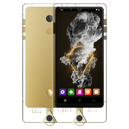 Smartphone, Mobile Device - CryptoDATA IMPulse K1 64 32 32 GB Gold - New, wholesale price