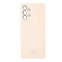 Vitre arrière, Dos - Vitre Arrière Samsung Galaxy A53 5G (A536B) Sans Contour Lentille Orange (Original Démonté) - Grade A, prix