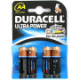 Piles Alcalines AA Duracell Ultra Power x 4pcs