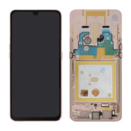 Screen, Display - Samsung Galaxy A80 (A805F) Gold Screen with Frame (OLED), wholesale price