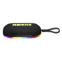 Haut-parleur, Speaker - Enceinte Portable Sans Fil 7W REMAX Lighting RB-M9 - Noir, prix de gros.