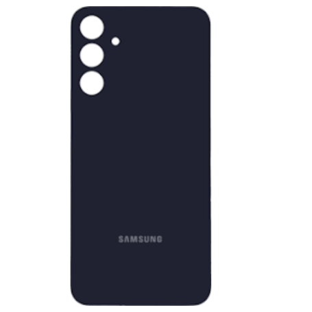 Vitre Arrière, Dos - Vitre Arrière Samsung Galaxy Sans Contour lentille Bleu nuit A15 5G (A156B) (Original Démonté) - Grade B, p