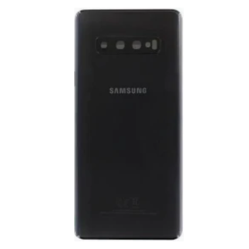 Rear Cover - Back Glass Samsung Galaxy S10 Black (Original Disassembled) - Grade B, wholesale price