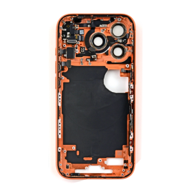 Frame Assembly - iPhone 17 Pro Max chassis without back glass or battery Cosmic Orange (Original Disassembled) Grade A, wholesal