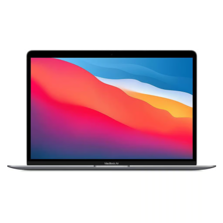 Laptop, Notebook - Macbook Air 13 A2337 - 8GB / 256GB SSD - Apple M1 - Gray - AZERTY - Grade B - without Box and with Accessorie