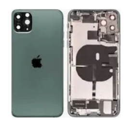 Châssis, Cadre - Châssis Complet iPhone 11 Pro Max Vert - Connecteur de Charge Sans Batterie (Origine Demonté) - Cassé, prix de 