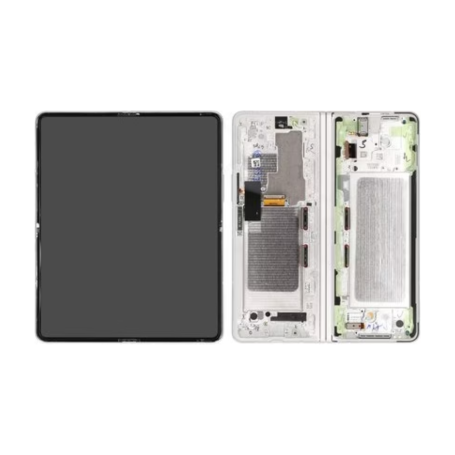 Display, Screen - Samsung Galaxy Z Fold 3 5G White Screen + Frame (Refurbished Original), wholesale price