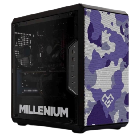 Gaming PC, Desktop Computer - PC Gamer Millenium MM1 Mini Teemo - 16GB RAM/512GB SSD - 1TB HDD - Core i5-12400F - RTX 3060 - Gra