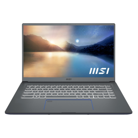Laptop, Notebook - PC Portable MSI Prestige 15 A11SCX-297FR - 16GB/512GB SSD - I7-1165G7 - AZERTY - Grade AB with Charger Cable,