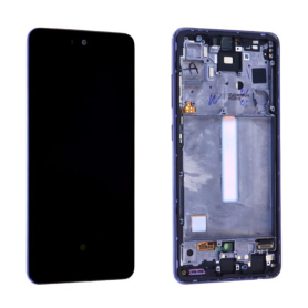 Écran, Display - Ecran Samsung Galaxy A52S 5G (A528B) Violet (OLED), prix de gros.