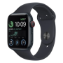 Smartwatch, Wearable - Apple Watch Series SE 2 Cellular Smartwatch 44mm Aluminum Midnight with Sport Band S/M - New, wholesale p