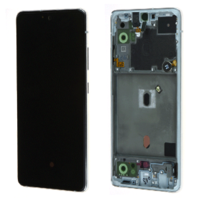 Screen, Display - Samsung Galaxy A51 5G (A516) White Screen + Frame (Refurbished Original), wholesale price
